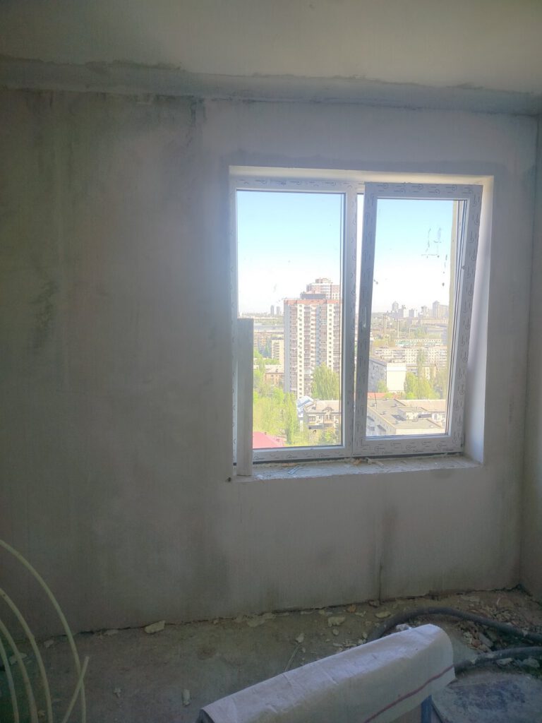 Ремонт після приліту шахеда
